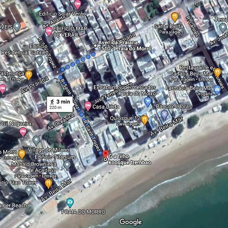 Apartamento A 200M Da Praia Do Morro Com Wifi 瓜拉派瑞 外观 照片